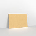 B02133 - Recycled Kraft Fleck 110gsm V Flap Envelopes - Greeting Card Envelopes