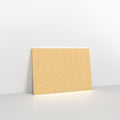 B02C6 - Recycled Kraft Fleck 110gsm V Flap Envelopes - Greeting Card Envelopes