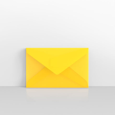 B56298 - Translucent Yellow Peel & Seal Envelopes - Translucent Envelopes