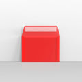 B7C6 - Translucent Red Peel & Seal Envelopes - Translucent Envelopes