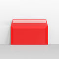 B7DL - Translucent Red Peel & Seal Envelopes - Translucent Envelopes