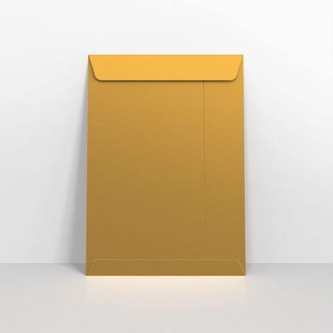 BE324G - Gold Board Envelopes - Board Back Envelopes