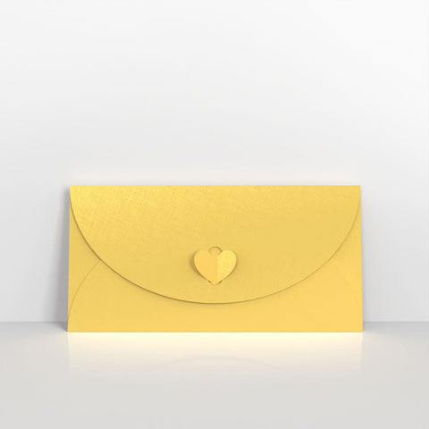 BEDLGY - Golden Yellow Butterfly Envelopes - Butterfly Envelopes