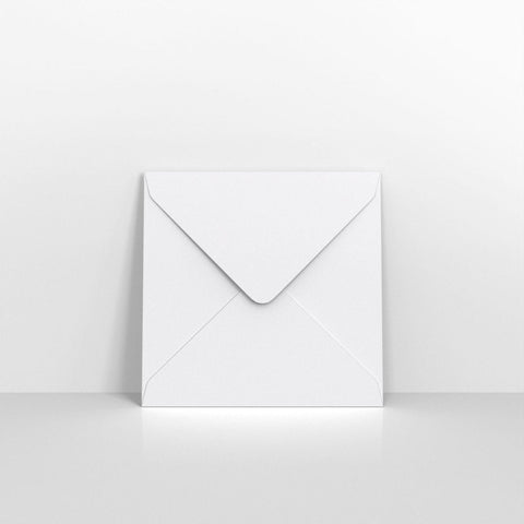 C03100100 - White Coloured V Flap Envelopes - Greeting Card Envelopes