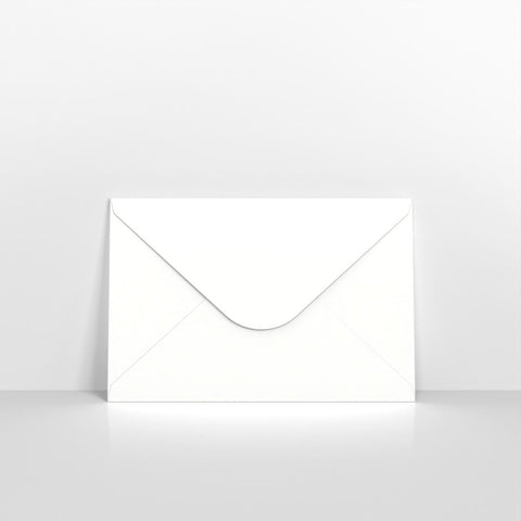 C03127190 - White Coloured V Flap Envelopes - Greeting Card Envelopes