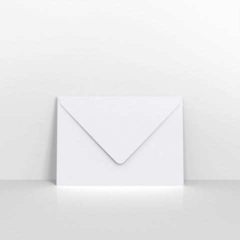 C03133184 - White Coloured V Flap Envelopes - Greeting Card Envelopes