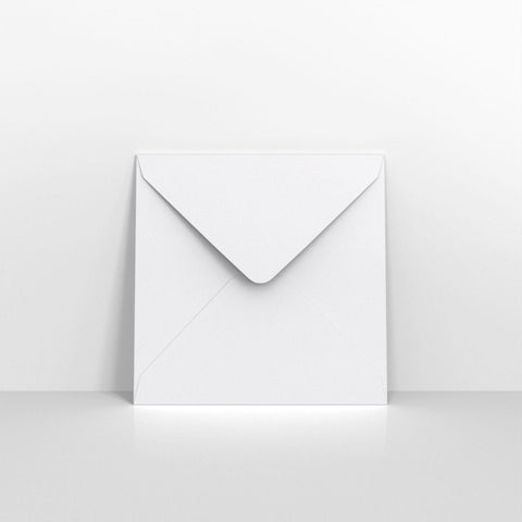 C03140 - White Coloured V Flap Envelopes - Greeting Card Envelopes