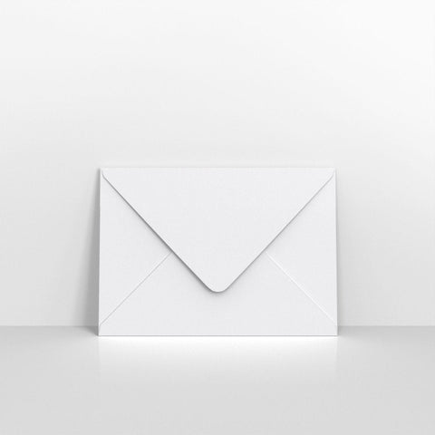 C03150150 - White Coloured V Flap Envelopes - Greeting Card Envelopes