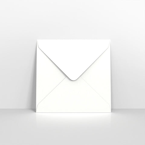 C03155 - White Coloured V Flap Envelopes - Greeting Card Envelopes