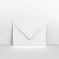 C03176 - White Coloured V Flap Envelopes - Greeting Card Envelopes