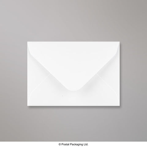 C0370100 - White Coloured V Flap Envelopes - Greeting Card Envelopes