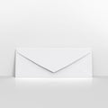 C0380215 - White Coloured V Flap Envelopes - Greeting Card Envelopes