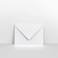 C0395122 - White Coloured V Flap Envelopes - Greeting Card Envelopes