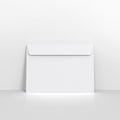 C03C5PS - W - White Coloured V Flap Envelopes - Greeting Card Envelopes