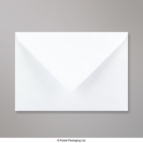 C03C6A - White Coloured V Flap Envelopes - Greeting Card Envelopes