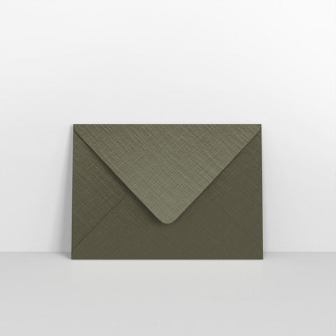 CEBC5CG - Champagne Green Textured Envelopes - Textured Envelopes