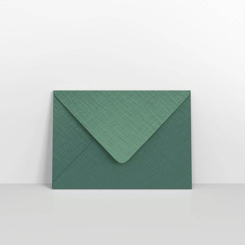 CEBC5FG - Forest Green Textured Envelopes - Textured Envelopes