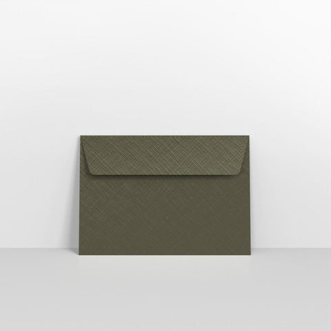 CEBC6CG - Champagne Green Textured Envelopes - Textured Envelopes