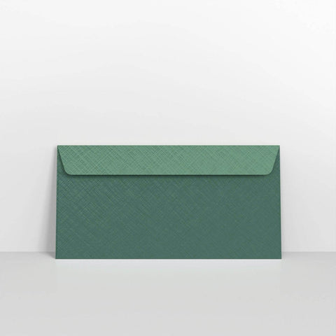 CEBDLFG - Forest Green Textured Envelopes - Textured Envelopes