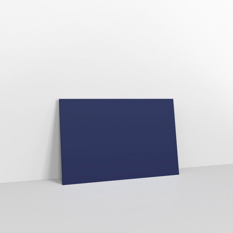 CEV62NB - Navy Blue Coloured Peel and Seal V Flap Envelopes - Coloured Peel and Seal Envelope