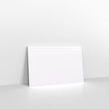 CEV62W - White Coloured Peel and Seal V Flap Envelopes - Coloured Peel and Seal Envelope