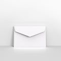 CEV62W - White Coloured Peel and Seal V Flap Envelopes - Coloured Peel and Seal Envelope