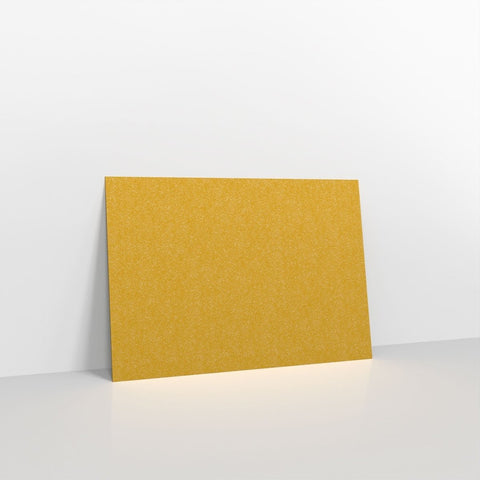 CEVC5G - Gold Coloured Peel and Seal V Flap Envelopes - Coloured Peel and Seal Envelope