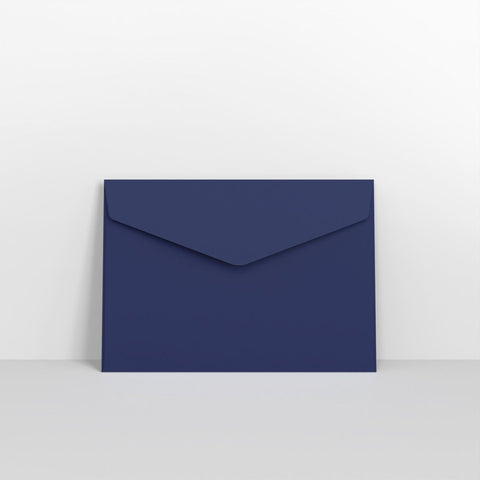 CEVC5NB - Navy Blue Coloured Peel and Seal V Flap Envelopes - Coloured Peel and Seal Envelope