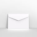 CEVC5W - White Coloured Peel and Seal V Flap Envelopes - Coloured Peel and Seal Envelope