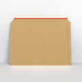 CFM248345M - Manilla Rigid Corrugated Board Mailers - Board Back Envelopes