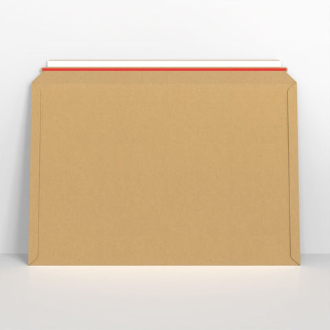 CFM321467M - Manilla Rigid Corrugated Board Mailers - Board Back Envelopes