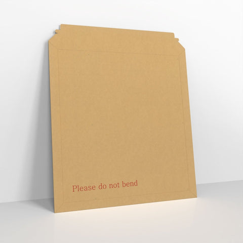 CFM370340M - P - Manilla Rigid Corrugated Board Mailers - Board Back Envelopes