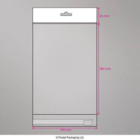 CH190 - Cello Peel and Seal Bags - Cello Bags