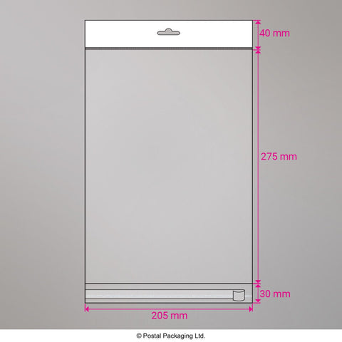 CH275205 - Cello Peel and Seal Bags - Cello Bags