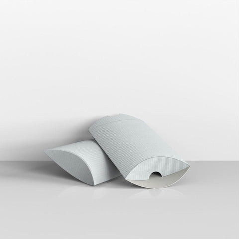 CPB114S - Silver Corrugated Pillow Boxes - Pillow Boxes