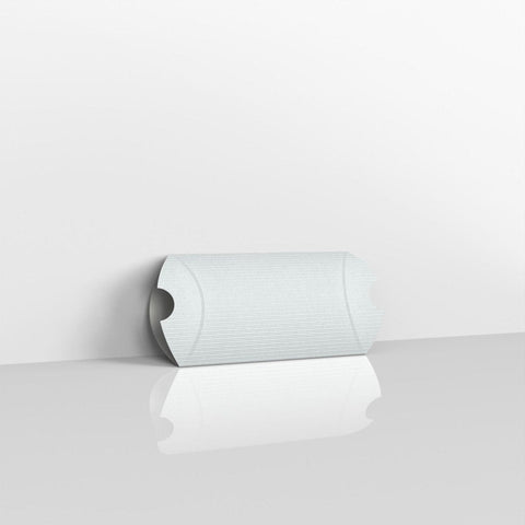 CPB81S - Silver Corrugated Pillow Boxes - Pillow Boxes