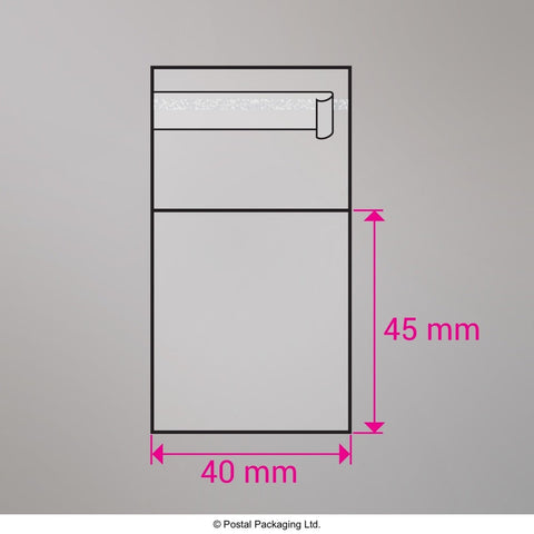 CS40 - Cello Peel and Seal Bags - Cello Bags