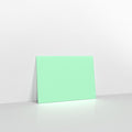 CU133MI - Mint Green Coloured Gummed Greeting Card V Flap Envelopes - Greeting Card Envelopes