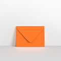 CU133OR - Orange 100gsm Coloured Gummed V Flap Envelopes - Greeting Card Envelopes