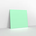 CU155MI - Mint Green Coloured Gummed Greeting Card V Flap Envelopes - Greeting Card Envelopes