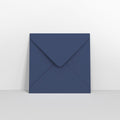 CU155NB - Navy Blue Coloured Gummed V Flap Envelopes - Greeting Card Envelopes