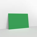 CUC5KGR - Holly Green Coloured Gummed Greeting Card V Flap Envelopes - Greeting Card Envelopes