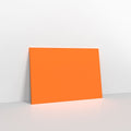 CUC5OR - Orange 100gsm Coloured Gummed V Flap Envelopes - Greeting Card Envelopes