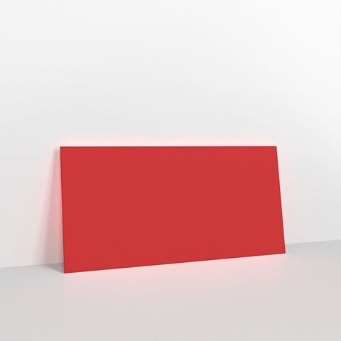 CUDLCR - Cherry Coloured Gummed Greeting Card V Flap Envelopes - Greeting Card Envelopes