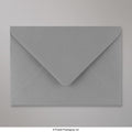 DGREY125 - Dark Grey Coloured Gummed V Flap Envelopes - Greeting Card Envelopes