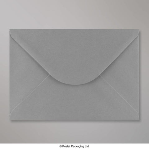 DGREYC5 - Dark Grey Coloured Gummed V Flap Envelopes - Greeting Card Envelopes