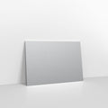 E05152 - Metallic Silver Coloured Gummed V Flap Envelopes - Greeting Card Envelopes