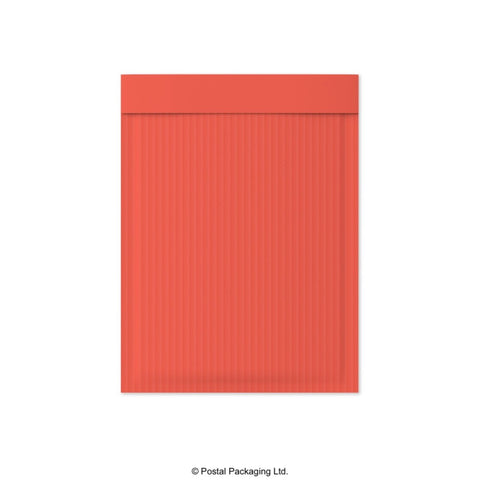 FL265180R - Red Corrugated Paper Bubble Bag Mailers - Corrugated Paper Bubble Bag Mailers