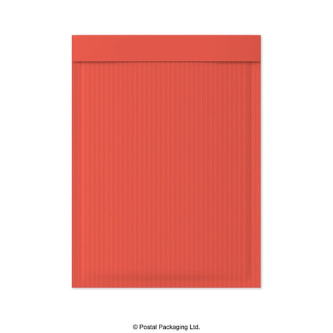 FL340240R - Red Corrugated Paper Bubble Bag Mailers - Corrugated Paper Bubble Bag Mailers