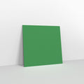 GC130130DG - Dark Green Coloured Gummed V Flap Envelopes - Greeting Card Envelopes